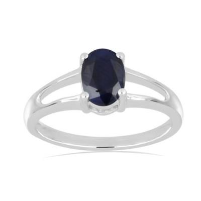 BUY REAL AFRICAN AMETHYST GEMSTONE RING IN STERLING SILVER
